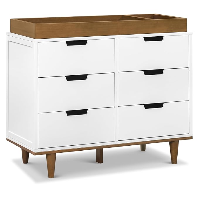 Davinci Universal Wide Removable Changing Tray (M0619) in Walnut