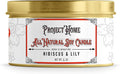 Project Sudz Project Home Candle – 100% Soy Wax Pet Odor Eliminating Candle | Tobacco Vanille, Coco Limone, Sea Salt | Eco-Friendly, Upscale Look, Long-Lasting & Safe (Hibiscus & Lily)