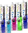 Refillable Butane Long Neck Utility Lighters Multi-Purpose 5-Pack