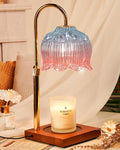 Candle Warmer Lamp with Timer & Dimmer, Candle Lamp Warmer Adjustable Height, Mothers Day Birthday Gifts for Women Mom, House Warming New Home Bedroom Decor, Lotus Flower Wax Warmer for Jar Candles