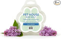 Pet House Lilac Garden Scented Wax Melts - Long-Lasting Plant Based/Soy Wax Melts for Pet Odor Pack of 2