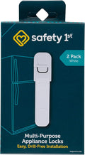Safety 1st Multi-Purpose Latch,White 2-Count