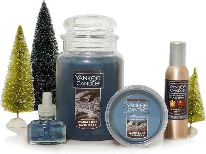 Yankee Candle Concentrated Air Freshener Room Spray, Odor Eliminator for Home, Bathroom, Warm Luxe Cashmere, 1.5 Oz (Pack of 3)