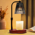 Black Candle Warmer Lamp with Timer, Birthday Gifts for Women Mom, Height Adjustable for Jar Candles, House Warming Gifts & Office Dorm Vintage Room Home Decor, Wax Warmer Lamp