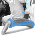 NINEMAX Car Door Handle for Elderly Car Handle Assist Support, Auto Grab Handles, Portable Car Door Cane for Seniors, Handicap (Black, Light Blue 1 pc)