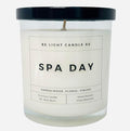 Stress Relief Candle | Purpose-Driven Soy Scented | Fragrance for Home | 8oz Long Lasting Scent | Non-Toxic | Aromatherapy | Gifts for Women | Be Light Candle RE (Spa Day)