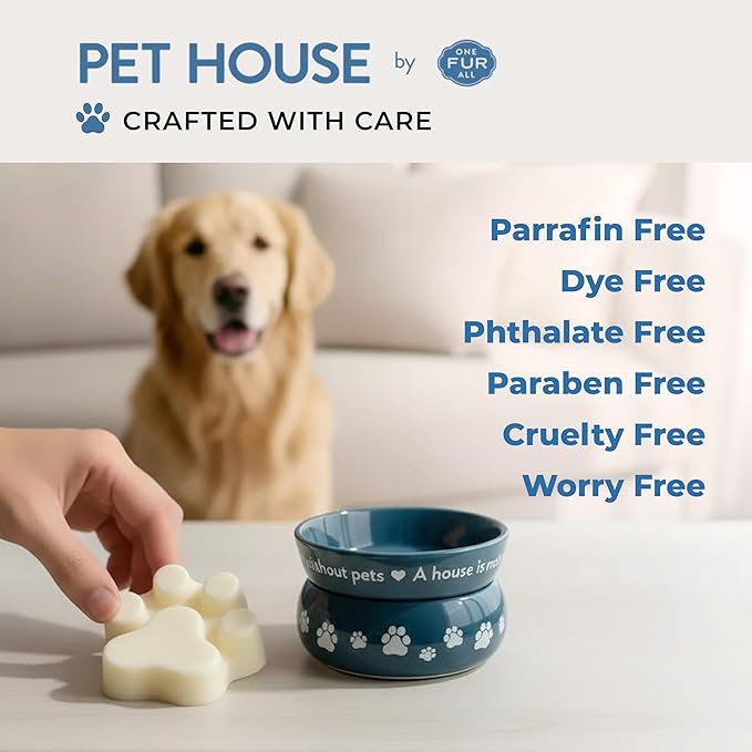 Pet House Lilac Garden Scented Wax Melts - Long-Lasting Plant Based/Soy Wax Melts for Pet Odor Pack of 2