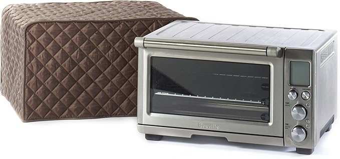 Covermates Keepsakes Rectangular Appliance Cover – Quilted Kitchen Appliance Cover for Countertop Storage – Dust Protection – Stain Resistant – Washable – Slip-On Appliance Design, Bronze