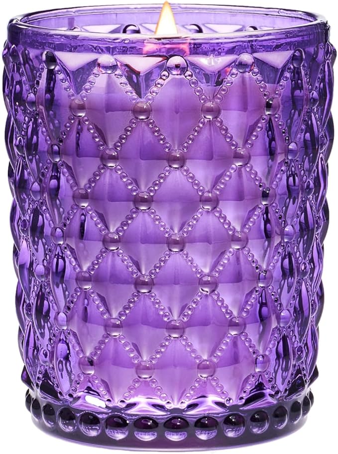 M&SENSE Citrus & Lavender Scented Candle | 17.64OZ, 100-Hour Burn | Natural Non-Toxic Soy Wax | Long-Lasting for Mood Healing and Gifting | for Bathroom, Kitchen, Office