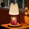 Candle Warmer Lamp with Timer Dimmable, Adjustable Height Candle Warmer Light for Jar Candles with 2 Bulbs, Christmas Birthday Gifts for Women Mom, House Warming Gifts New Home, Room Office Home Decor