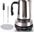 9TH SHOP Candle Making kit, Candle Making Kit for Adults, Candle Making Supplies Includes Electric Stove, Hot Plate, 900ml Pouring Pot, Stirring Spoon and Thermometer