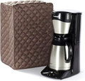 Covermates Keepsakes Coffee Maker Cover – Quilted Appliance Protector for Espresso Makers – Dust & Stain Resistant, Washable Slip‑On Design for Countertop Storage, Bronze