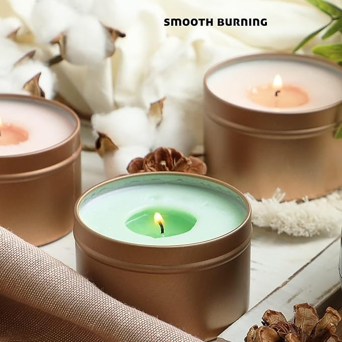 CraftBud 108 Piece DIY Soy Candle Making Kit for Adults & Kids, Include 12.4Oz Soy Wax, Wax Melter, Wicks, Dyes & More