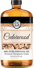 Oil of Youth Cedarwood Essential Oil Pure for Aromatherapy and Diffuser (16oz Bulk)