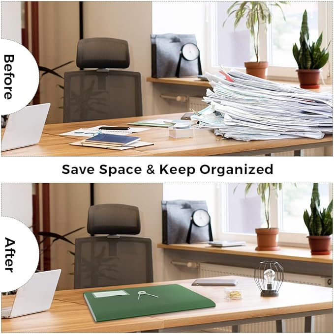 SKYDUE Expanding File Folder, Accordion File Organizer with 13 Pockets for A4/Letter Sized Paper, Accordion Folder with Labels - Document Receipt Organizer for Office, School, Home