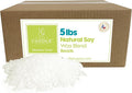 Soy Wax Beads for Candle Making | 5lb Soy Candle Wax Pastilles | Smooth Blend for High Load Fragrance Formulation |Candle Making Supplies