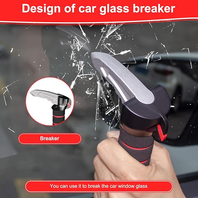 Shouken 3 in 1 Car Door Handle for Elderly-Car Handle Assist - Vehicle Support - Standing Mobility Aid Tool -Door Latch for Seniors