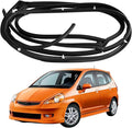 Weather Stripping Seal Strip for Honda Fit Sedan 2003-2008 OE: 72350/72310/72850/72810-SEL-T01 - Sound Deadening Rubber Door Seal Kit Reduce Wind & Road Noise Car Insulation, Rear Left