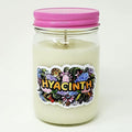 Hyacinth Candle ~ All Natural Premium Soy and Coconut Wax Candle ~ Highly Scented (12oz Glass Jar)