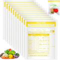50 Pcs Microwave Steam Bags for Cooking Reusable Zipper Steam Vegetable Bag Frozen Food Heating Bags for Faster Vegetables Seafood and Meat, 7.1 X 7.9 Inches (50)