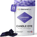 Lavender Candle Dye - Made in The USA - Premium Colorants - Highly Concentrated - Popular Colors for Paraffin or Soy Wax - Great for Professionals or Hobbyist - 25 Dye Chips