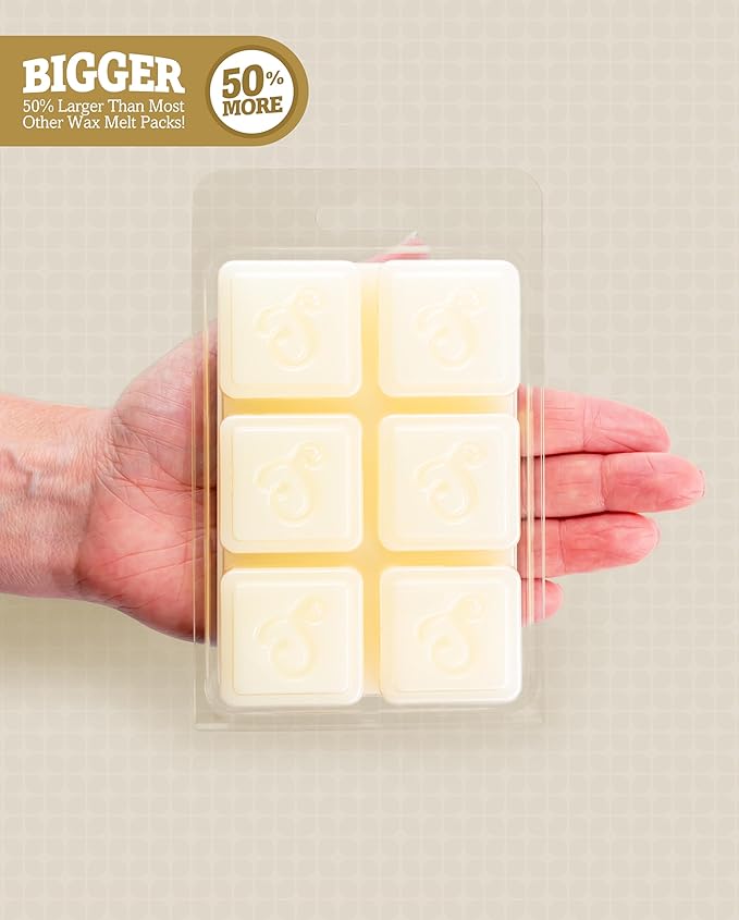 Pure Honeysuckle Wax Melts Multi Pack - Formula 117 - 2 Highly Scented 3 Oz. Bars (6 Oz. Total) - Made With Essential & Natural Oils - Flower & Floral Air Freshener Cubes Collection