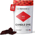 Red Candle Dye - Made in The USA - Premium Colorants - Highly Concentrated - Popular Colors for Paraffin or Soy Wax - Great for Professionals or Hobbyist - 25 Dye Chips