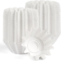 PEASUG 100 Pcs Wax Melt Liners, Wax Melt Warmer Liners, Leakproof & Reusable Wax Melt Cups for Wax Burner, Wax Melters, Candle Warmers, Scented Wax, Plug Warmers, Electric Wax Warmers (White)