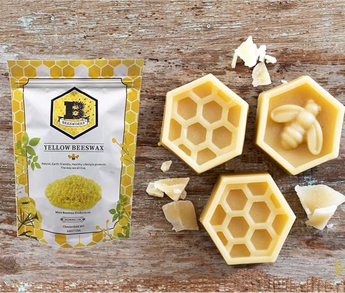 Beesworks Yellow Beeswax Pellets - 2 lb
