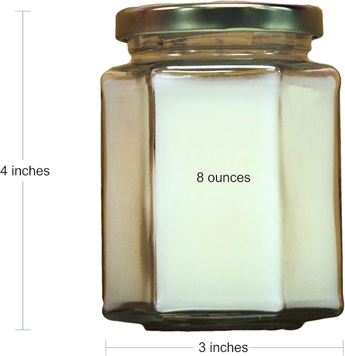 Tropical Fruit Scented Smoke and Odor Neutralizing Candle - Hand Poured in The USA by Just Makes Scents