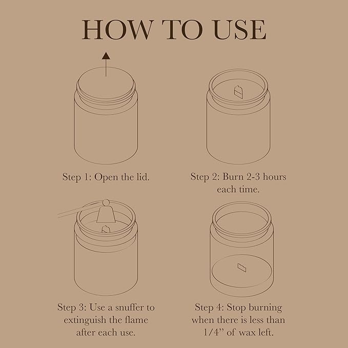 Scented Candle, 7.05 oz Lavender Aromatherapy Candle, Natural Soy Wax with Wooden Wick, Candles for Home Scented, Stress Relief Amber Jar Candle Gifts