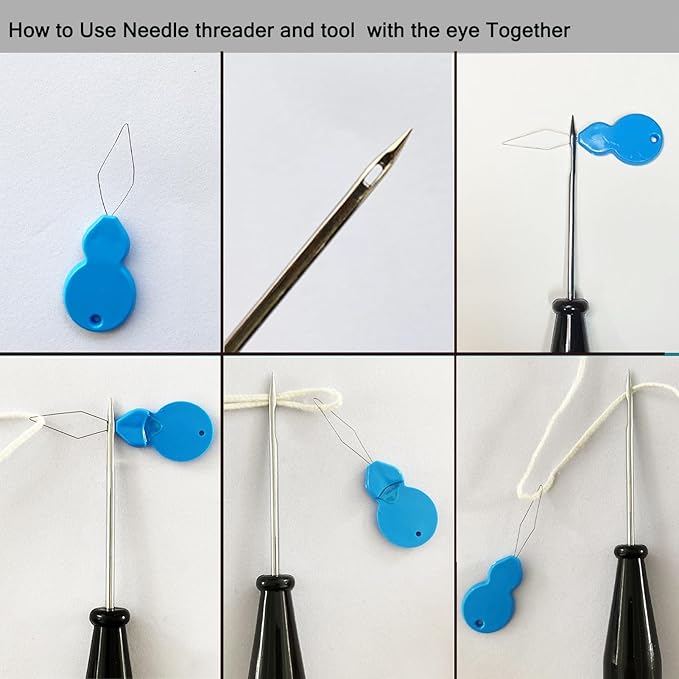 18PCS Candle Punch Tool Professional Candle Wick Needle for Silicone Molds and Candles,Hook Punch Needle Wick for Molds,Candle Making Supplies for Beginner