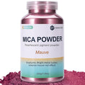 Mica Powder,200g/7.22oz Large Jar,Mauve Mica Powder Pigment for Epoxy Resin，Lip Gloss，Paint，Dye，Soap Making，Nail Polish,Candle Making,Bath Bombs