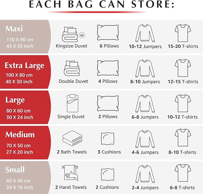 Genie Space - Premium Bags - Variety - 6 Pack
