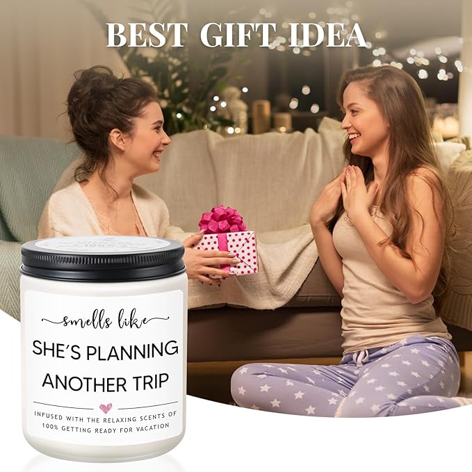 Travel Gifts for Women, Best Gifts for People Who Travel, Gift for Travelers, Vacation, Christmas Gift for Traveler Women Men, Birthday Present for Travelers Woman, Friends
