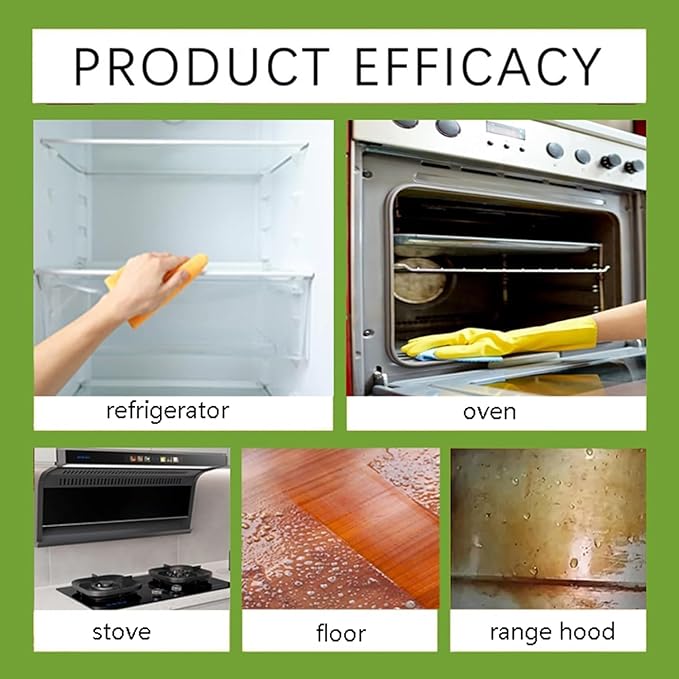 Natural Formula Appliances, Multi-Purpose Cleaner, Kitchen Appliance Cleaner, for Hold, Oven, Stove, Range Hood, Easy Cleaning Household Items (1, Pcs)