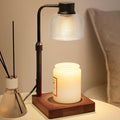 KLL Candle Warmer Lamp with Timer and Dimmer: Mothers Day Gifts, Gifts for Mom, Birthday Gift for Women - House Warming Gift New Home Decor - Brown