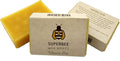 SuperBee Beeswax Block for DIY Beeswax Wrap Making Kit with Tree Resin & Coconut Oil, 75g Bar Makes Up to 10 Wraps, Natural Ingredients for Homemade Food Wax Wraps for Sustainable Living