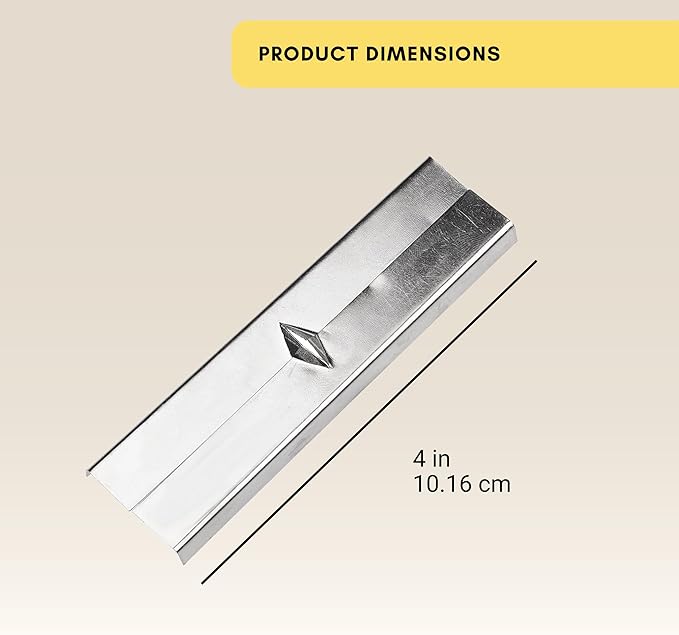 Metal Candle Making Wick Holder Bars- 20-Pack - Candle Wick Centering Device -Metal Wick Holder - Candle Making Kit, Candle Making Supplies