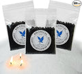 Pearled Candle Wick 2.2 Inch Black Cotton Wicks 300-Pack Premium Metal-Free & Lead-Free Candle Wicks for Candle Making