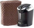 Covermates Keepsakes Coffee Maker Cover – Quilted Appliance Protector for Espresso Makers – Dust & Stain Resistant, Washable Slip‑On Design for Countertop Storage, Bronze