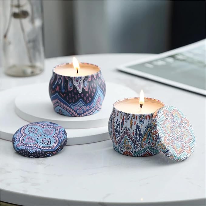 Yiodauh Candle Making Kit DIY Candle Making Supplies Kit Scented Tool Wax Melting Material Handmade Aromatherapy Crafts Gifts(Set 2)