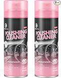 DONKEYPRO Car Interior Cleaner, Polishing Cleaner Detailer Spray for Vehicle Detailing, 450ml Aerosol 15 fl oz with Iron Can (2-Pack)