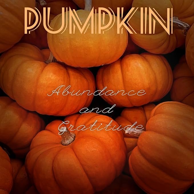 DARJEN Pumpkin Candles for Home- 6.3oz 42H Natural Soy Wax Aromatherapy Jar Candle with Strong Scent, Decorative Aesthetic Candles for Entryway, Living Room, Fall Obsession, Luxury Gift