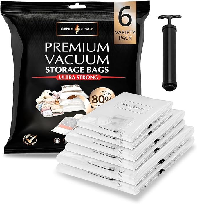 Genie Space - Premium Bags - Variety - 6 Pack