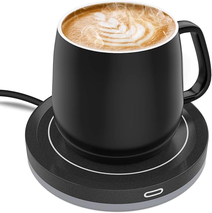 Smart Coffee Mug Warmer Candle Warmer Plate Safely Releases Scents Without a Flame Used as Candle Jar Warmer, Mug Warmer Cup Warmer Tea Warmer Desk Home Office