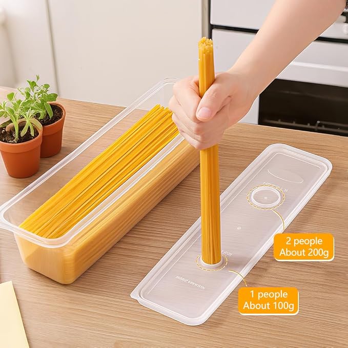 Storage & Crisper Boxes, 2025 New Durable Food Storage Containers, Stackable Refrigerator Organizer for Kitchen, Airtight Food Box with Lids, Fresh-Keeping Container Suitable (White, 2pcs)