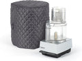 Covermates Keepsakes Blender Cover – Quilted Appliance Protector for Food Processors – Dust & Stain Resistant, Washable Slip‑On Design for Countertop Storage, Slate