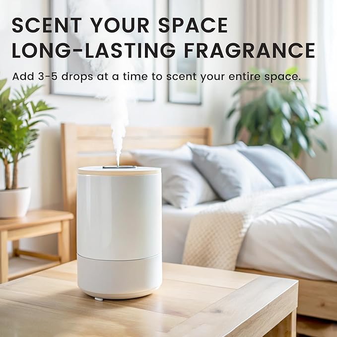 MAYJAM 100ML/3.38FL.OZ White Musk Fragrance Oils with Glass Dropper, Essential Oils for Diffusers for Home, Long Lasting Scented Oils for Diffusers Soap Candle Making