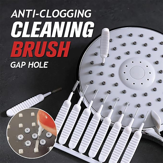 Shower Head Cleaning Brush, 2026 Upgrade Shower Head Cleaning Brush for Small Hole Gap Hole Anti-Clogging Cleaning Brush Multifunctional Shower Head Cleaner Tool for Household (20pcs)